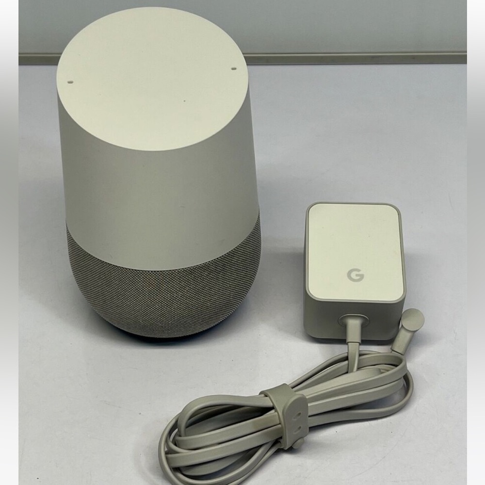 Two Google Home Smart Speaker Google Assistant